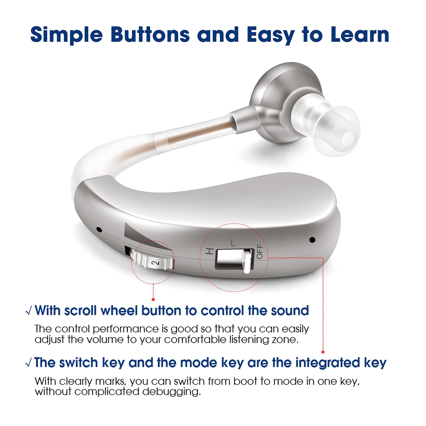 Behind-the-ear Hearing Aid