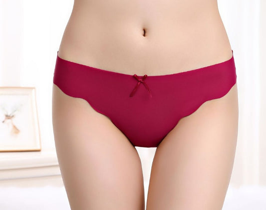 Seamless Nylon G-String Thong for Women – Stretchy Sexy Everyday Panties
