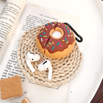 Donuts Silicone AirPods Pro Case | Compatible with Apple AirPods 1/2 | Digital Gear Bags