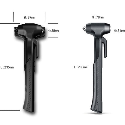 Fire Protection Emergency Window Breaker Safety Hammer with Seatbelt Cutter
