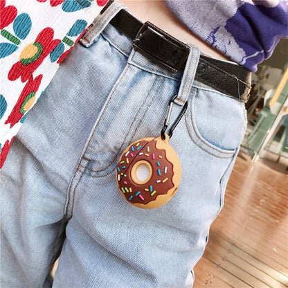 Donuts Silicone AirPods Pro Case | Compatible with Apple AirPods 1/2 | Digital Gear Bags