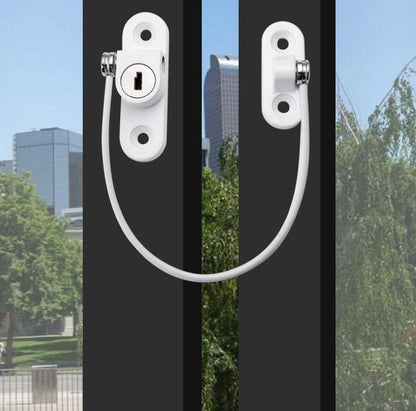 Workplace Safety Supplies Child Safety Window & Door Chain Lock Cable Restrictor
