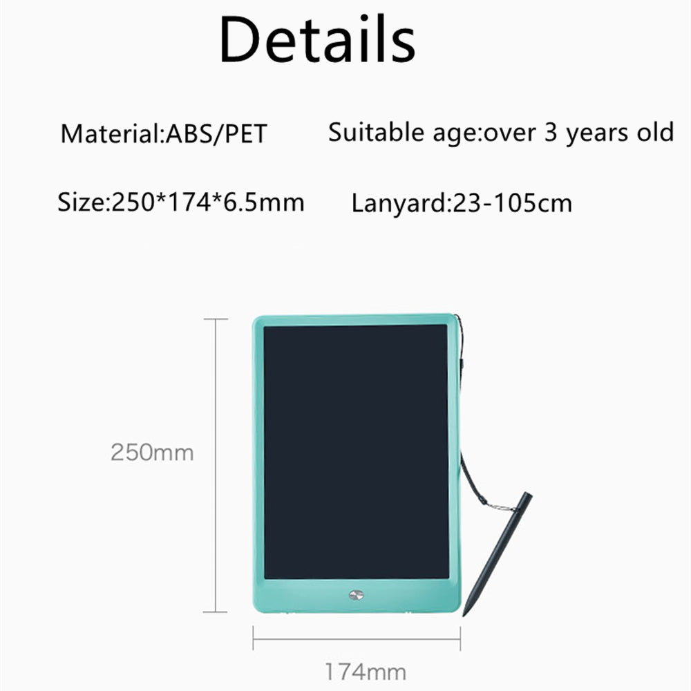 Tablet LCD Screens 10 Inch Kids LCD Writing Tablet Colourful Drawing Pad