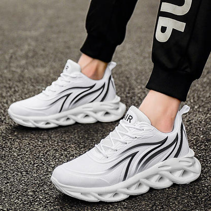 Korean Style Men's Casual Shoes | Mesh Outdoor Running Trainers | Casual Shoes