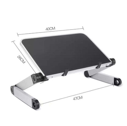 Office & School Supplies Adjustable Aluminium Folding Stand – Laptop & Projector Desk Bracket