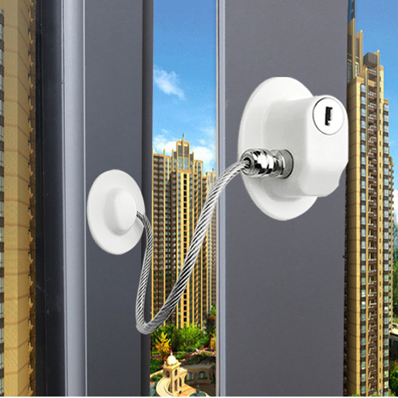 Workplace Safety Supplies Child Safety Window & Door Chain Lock Cable Restrictor