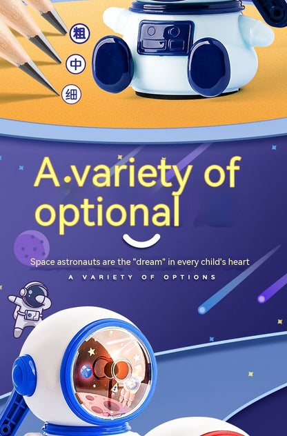 Office & School Supplies Children’s Astronaut Manual Pencil Sharpener – Cute Cartoon Stationery