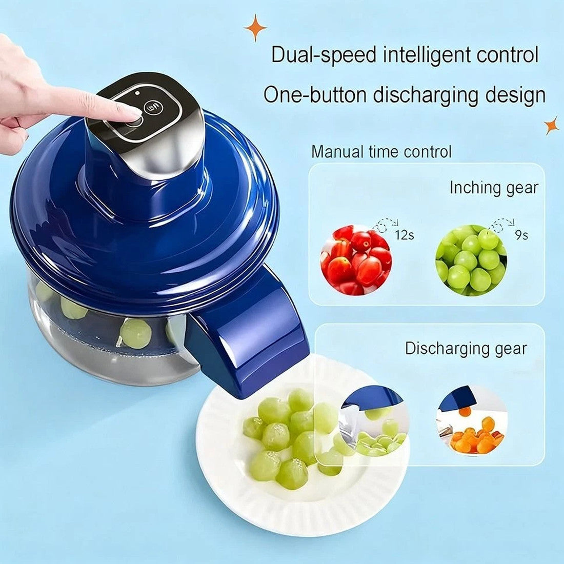 Effortless Peeling Electric Grape Peeling Machine Fruit Peeler Tool