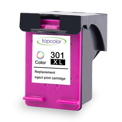 Printer Supplies Topcolor 301XL Replacement Ink Cartridges for HP DeskJet – Black & Colour