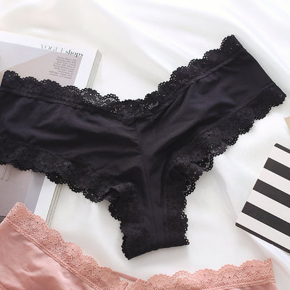 Ice Silk Lace Panties for Women – Breathable Sexy Comfort Underwear