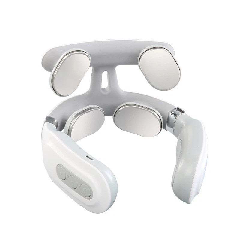 Electric Cervical Neck Pulse Massager Pain Shoulder Relief Body Muscle Relax UK