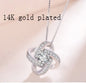 925 Sterling Silver Forever Heart Necklace for Women – AAA Zircon Lab Diamond Pendant | Luxury Wedding & Anniversary Gift UK