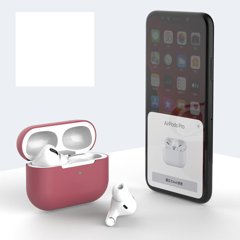 Premium Silicone Protective Case Compatible with AirPods Pro – Shockproof Anti-Scratch Charging Case Cover