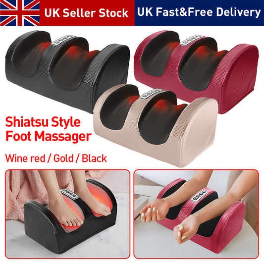 2026 New Clearance Sale Foot Massager Massage Machine New Feet Kneading Calf Pain Relief Electric Heated UK Device