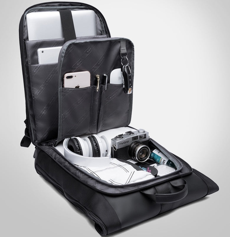 Anti-Theft Waterproof Laptop Backpack with USB – Business & Travel Bag