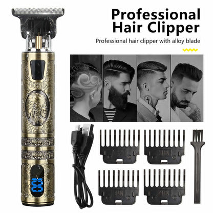 USB Electric Hair Clippers Rechargeable Shaver Beard Trimmer Professional Men Hair Cutting Machine Beard Barber Hair Cut