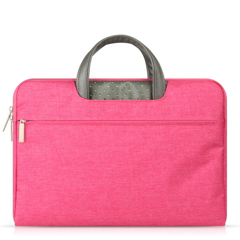 Laptop Bags & Cases – Lightweight Imitation Leather & Nylon Laptop Bag 11–15.6 Inch | Tablet & Laptop Accessories