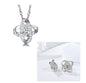 925 Sterling Silver Forever Heart Necklace for Women – AAA Zircon Lab Diamond Pendant | Luxury Wedding & Anniversary Gift UK