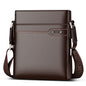 Men’s Genuine Leather Business Briefcase – First Layer Cowhide Work Bag
