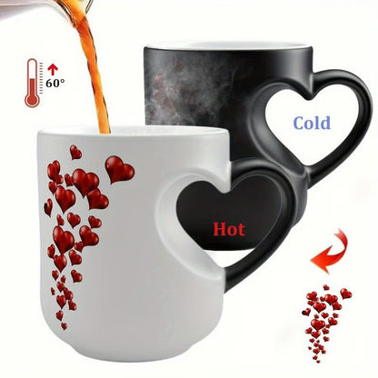 Heart-shaped Colorchanging Magic Ceramic Cup