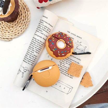 Donuts Silicone AirPods Pro Case | Compatible with Apple AirPods 1/2 | Digital Gear Bags