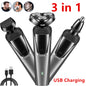 Electric Shaver Mens Razor Rotary Waterproof Pop-Up Beard Trimmer Wet Dry Cordless Nose Hair Clipper Barber Shaving Machine