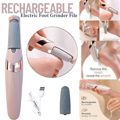 Rechargeable Electric Foot Grinder Pedicure Machine Tool Dead Skin Remover