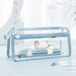 Office & School Supplies Transparent Double-Layer Pencil Case – Large Capacity Exam Stationery Bag
