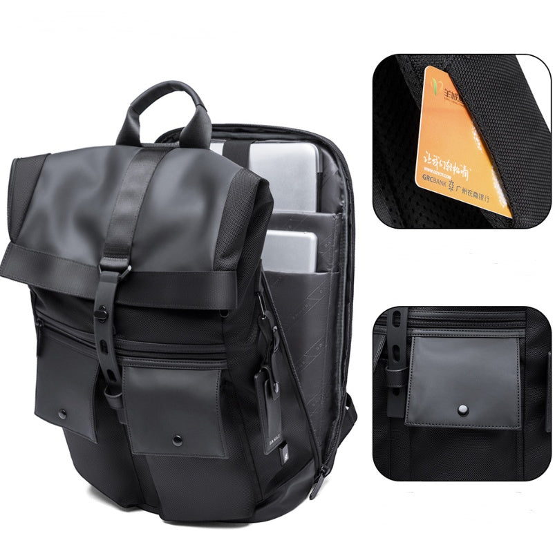 Anti-Theft Waterproof Laptop Backpack with USB – Business & Travel Bag