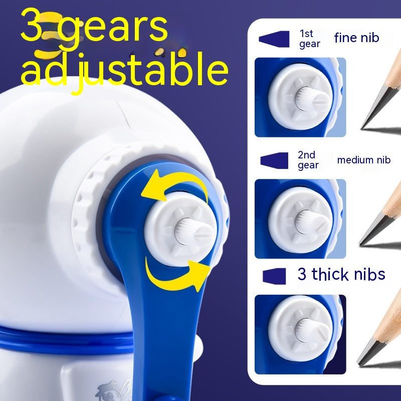 Office & School Supplies Children’s Astronaut Manual Pencil Sharpener – Cute Cartoon Stationery