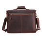 Genuine Leather Men’s Business Briefcase – Premium Cowhide Office Messenger Bag