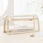 Office & School Supplies Transparent Double-Layer Pencil Case – Large Capacity Exam Stationery Bag