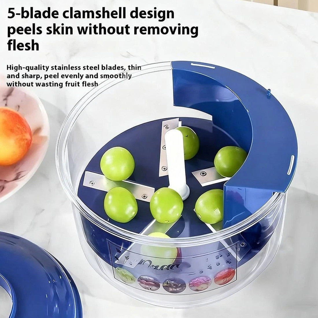 Effortless Peeling Electric Grape Peeling Machine Fruit Peeler Tool