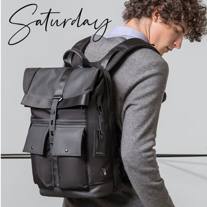 Anti-Theft Waterproof Laptop Backpack with USB – Business & Travel Bag