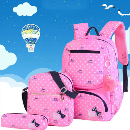 Korean Style Cute Princess Backpack for Girls – Waterproof Primary School Bag