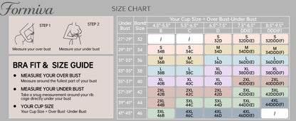 Women’s Wire free Full Coverage Bra – Soft Padded Everyday Comfort